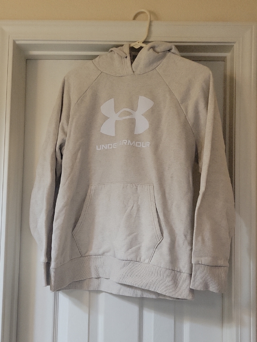 Under Armour Men’s Crewneck Hoodie - Light Beige